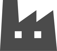 手のひらの上に円マークのコインが乗ったアイコン。入金や売上の管理・分析を表現。